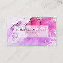 Search for acrylic artist business cards Blue