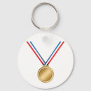 Search for gold medal key rings Golden
