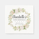 Search for hydrangea napkins Sage green