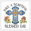 Search for a blessed day stickers Cross