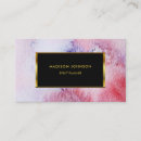 Search for paint splatter business cards Watercolor