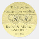 Search for gold foil monogram stickers Faux