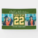 Search for green gold banners Class of 2024