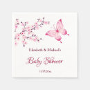 Search for white butterfly napkins Butterfly baby shower