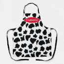 Search for cow pattern aprons Funny