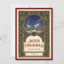 Search for vintage village christmas cards Traditional