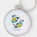 Search for pisces fish key rings Zodiac