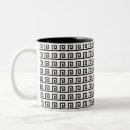 Search for modern greek mugs Black and white