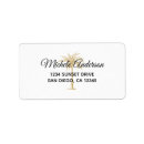 Search for palm tree wedding return address labels Elegant
