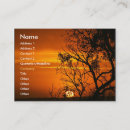 Search for environment business cards Landscape