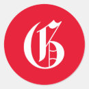 Search for monograms g labels Elegant