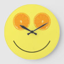 Search for funny face clocks Yellow