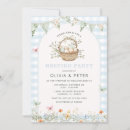 Search for baby welcome party invitations Blue