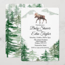 Search for moose baby shower invitations Pine tree