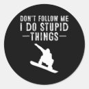 Search for extreme snowboarding stickers Snowboarder
