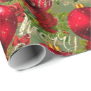 Search for red green gold wrapping paper Glam