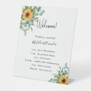 Search for sunflower wedding programs Eucalyptus