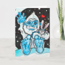 Search for funny snowman cards Yeti