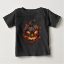 Search for jack o lantern baby shirts Black