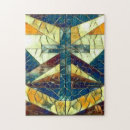 Search for stained glass windows puzzles Religious
