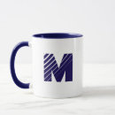 Search for navy blue and white mugs For him