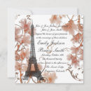 Search for eiffel tower wedding invitations Flowers