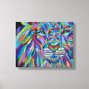 Search for colourful lion art Rainbow