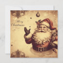Search for green and white christmas cards Retro