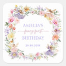 Search for bright flower stickers For kids