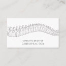 Search for spine business cards Chiropractic