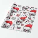Search for edgy wrapping paper Gothic christmas