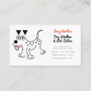 Search for spotty business cards Cartoon