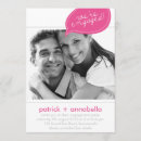 Search for bubble engagement party invitations Pink