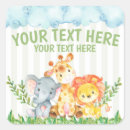 Search for zoo baby shower stickers Birthday