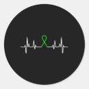 Search for green awareness ribbon stickers Month