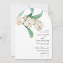 Search for white orchid wedding invitations Simple minimalist