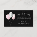 Search for party balloons business cards Planning