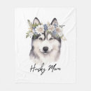 Search for siberian husky blankets Animal