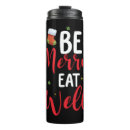 Search for eat drink and be merry mugs Santa