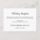 Search for dinner wedding enclosure cards Information