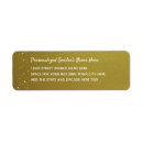 Search for metal return address labels White