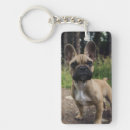 Search for love french bulldog key rings Pet