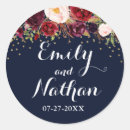 Search for gold fall wedding stickers Floral