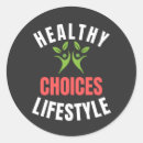Search for choices stickers Healthy lifestyle