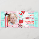 Search for pink carnival birthday invitations Fun