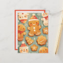 Search for gingerbread man postcards Holiday sweets