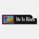 Search for jesus risen bumper stickers Resurrection