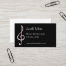 Search for clef business cards Black