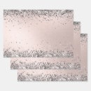 Search for pink metallic wrapping paper Cute