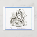 Search for hatters postcards Alice in wonderland
